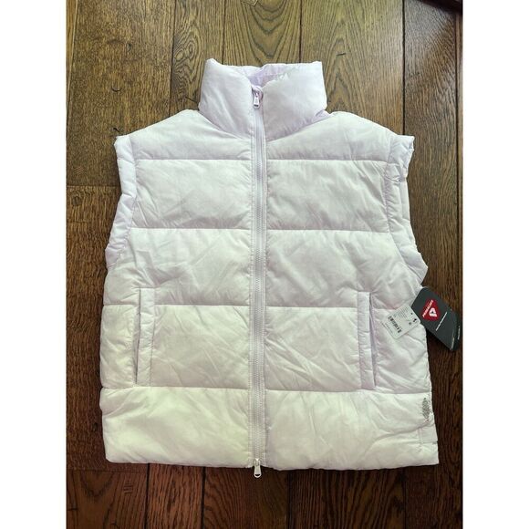 FP Movement In A Bubble Puffer Oversized Vest Rose Quartz Pink Womens Small - Picture 2 of 6